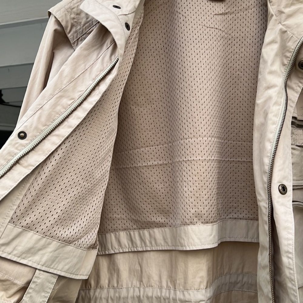 Weekender Convertible Jacket Traveler Adventure Series Khaki/Tan Mens Size Large - Picture 5 of 16